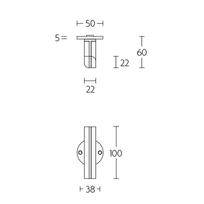 deurkruk rvs/eiken-4