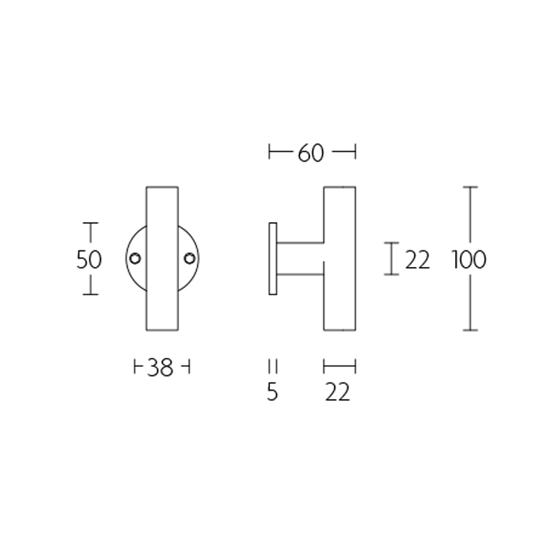 voordeurknop rvs-3