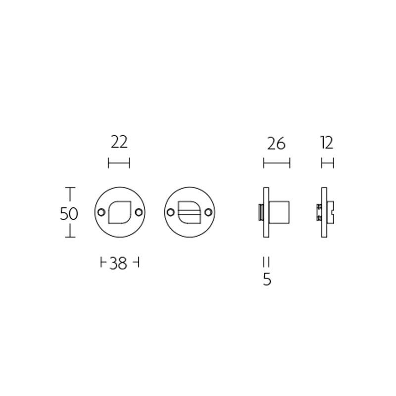 toiletrozet rvs-4