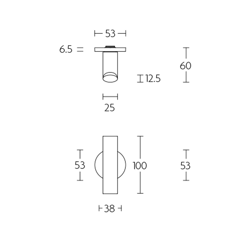 deurkruk rvs-3