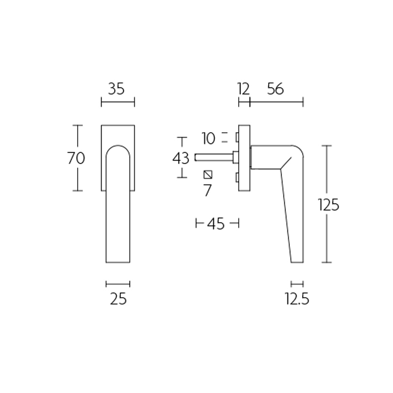 draaikiepkruk rvs-3