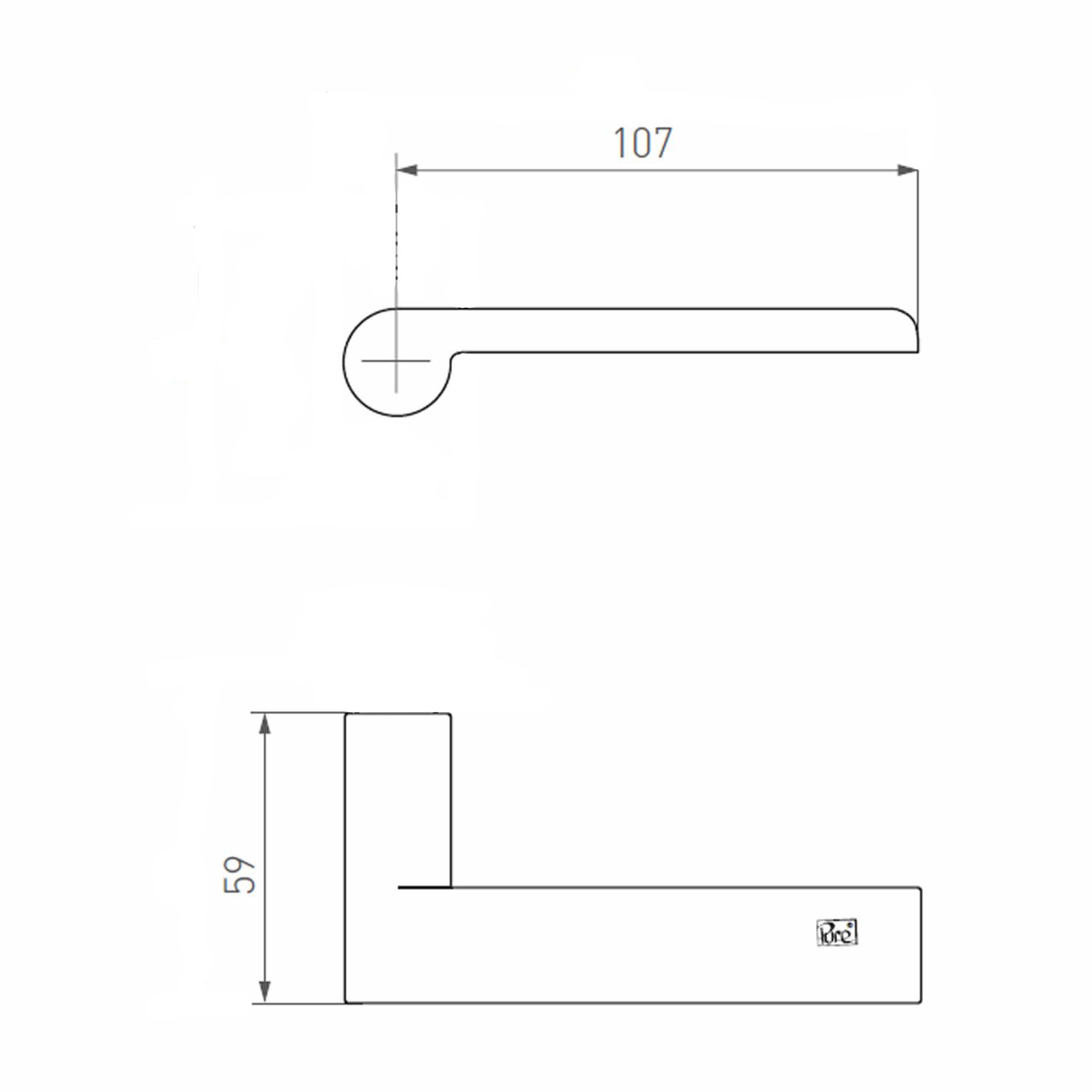 deurkruk ruw metaal-3