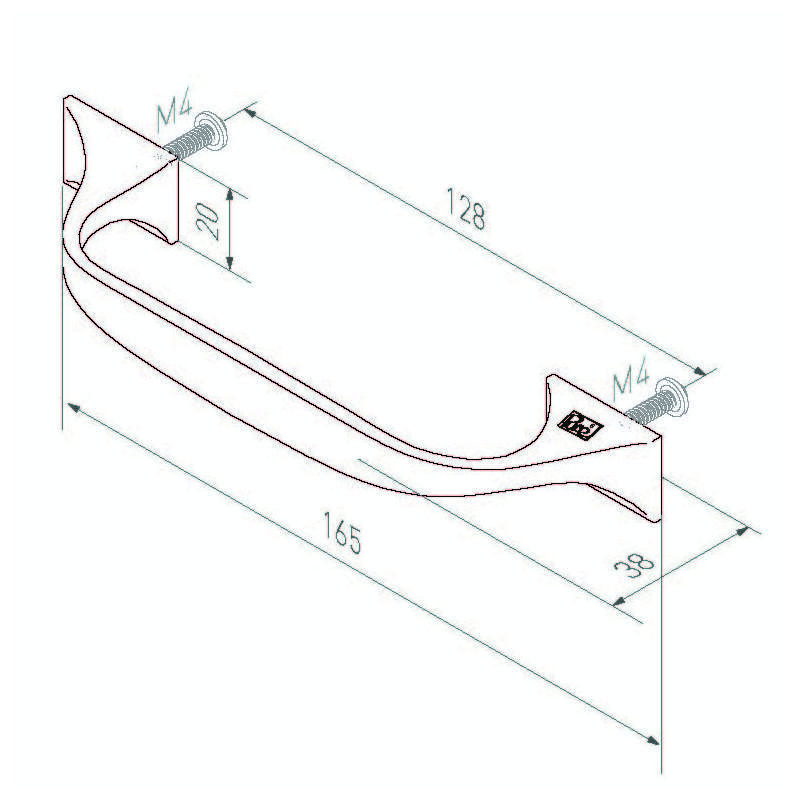 meubelgreep ruw metaal-3