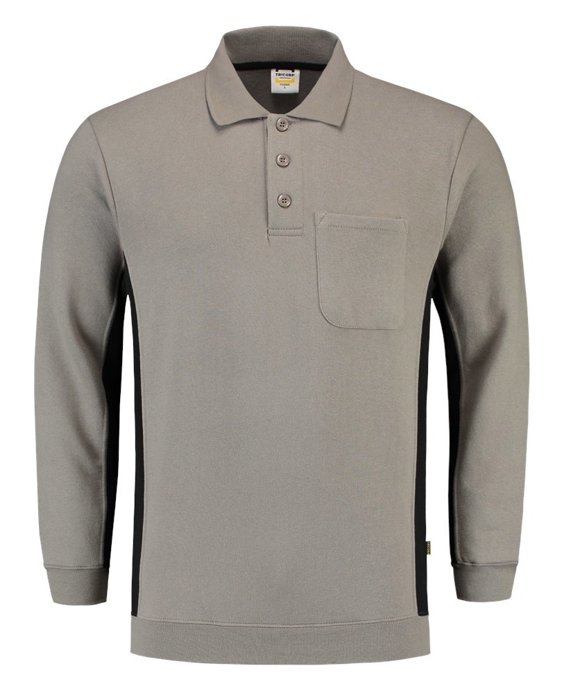 polosweater bicolor borstzak tricorp-3