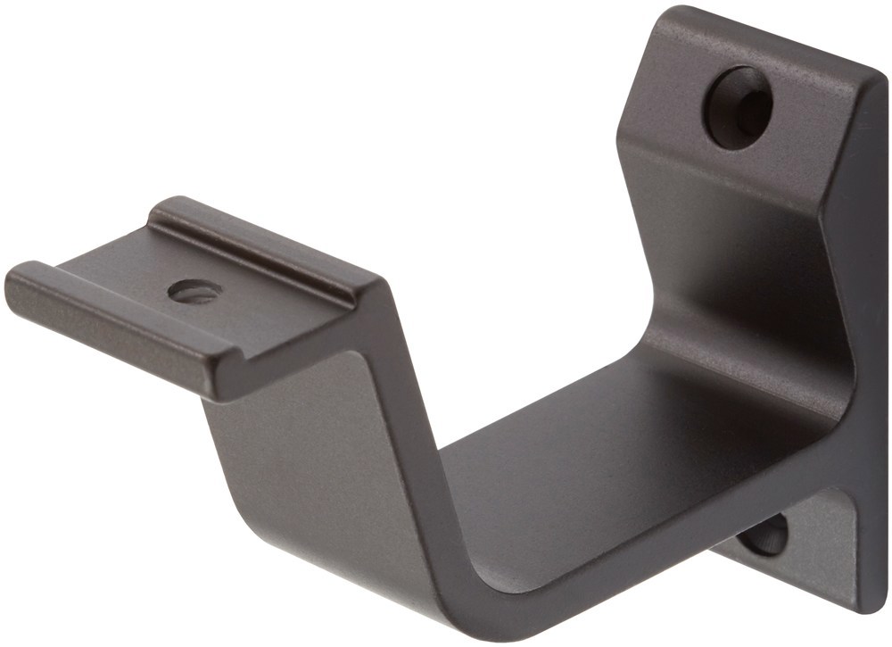leuninghouder aluminium matzwart hermeta
