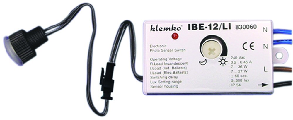 schemerschakelaar inbouw klemko