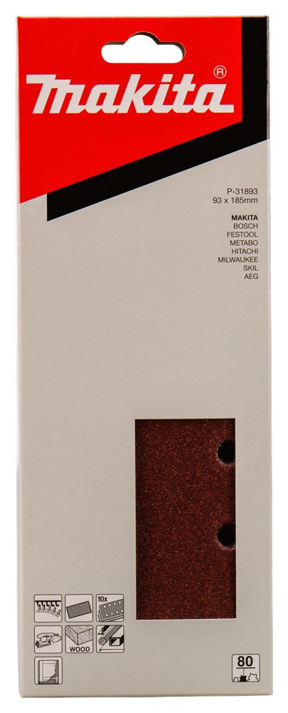 schuurstrook red velcro makita-3