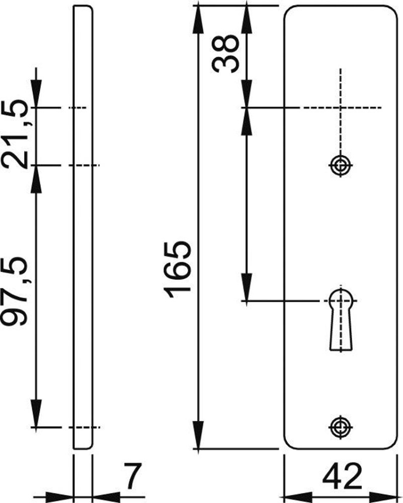 kortschild aluminium f1 hoppe-3