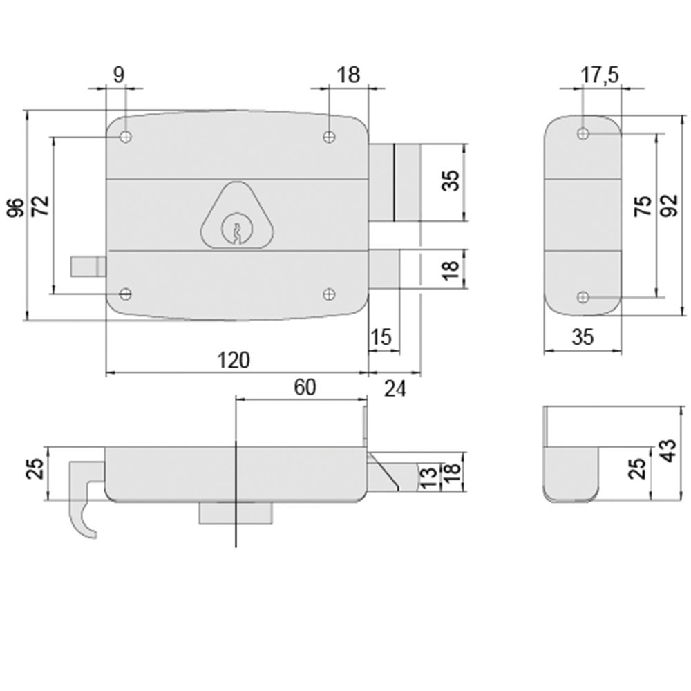 oplegslot d&n cisa-5