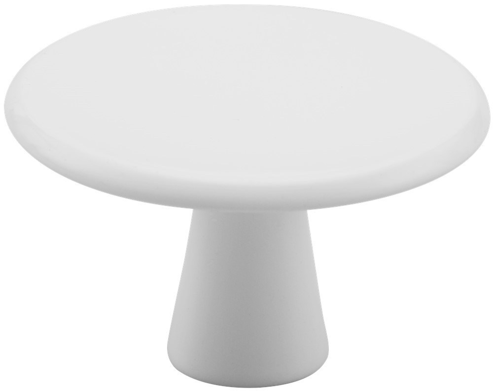 meubelknop aluminium wit hermeta