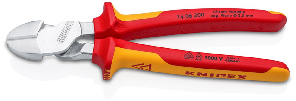 zijsnijtang kracht knipex