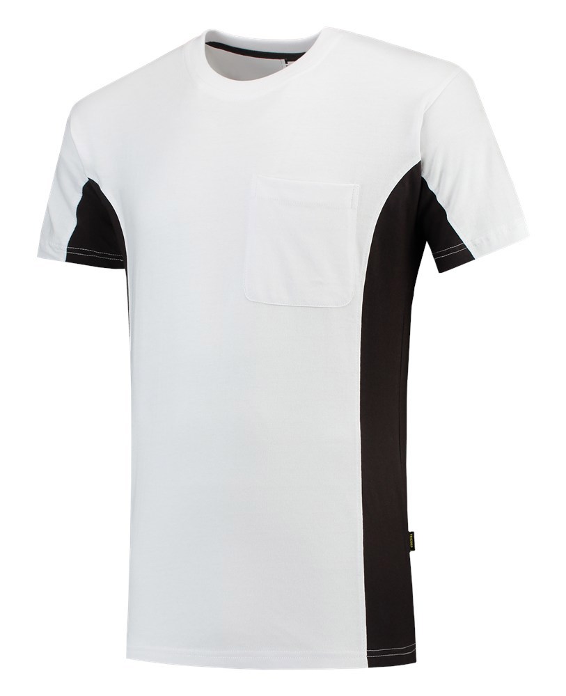 T-shirt bicolor borstzak tricorp
