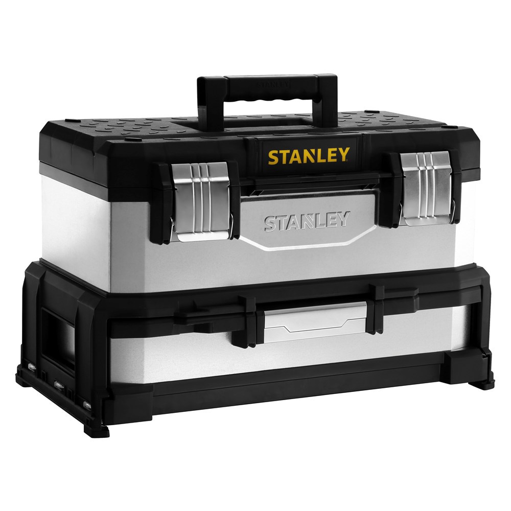 gereedschapskist galva/zwart stanley
