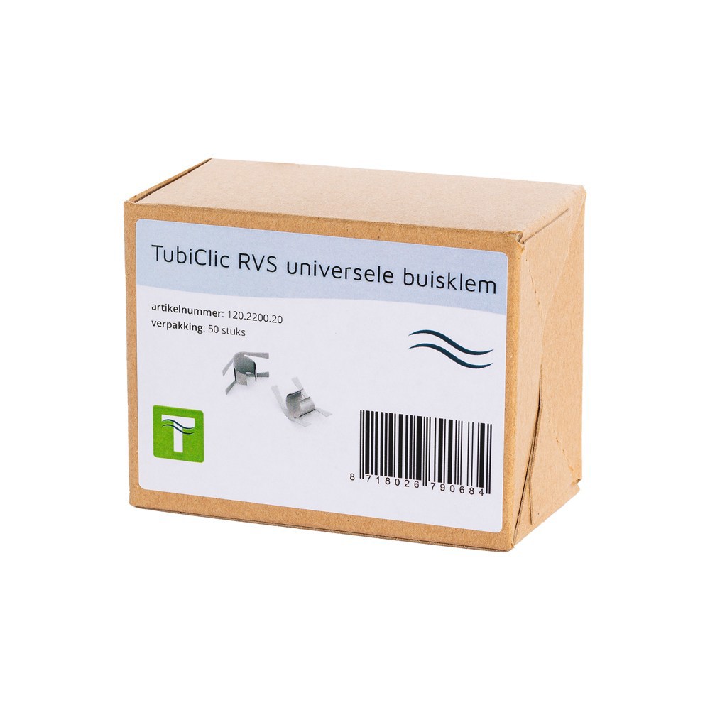 buisklem universeel rvs-3