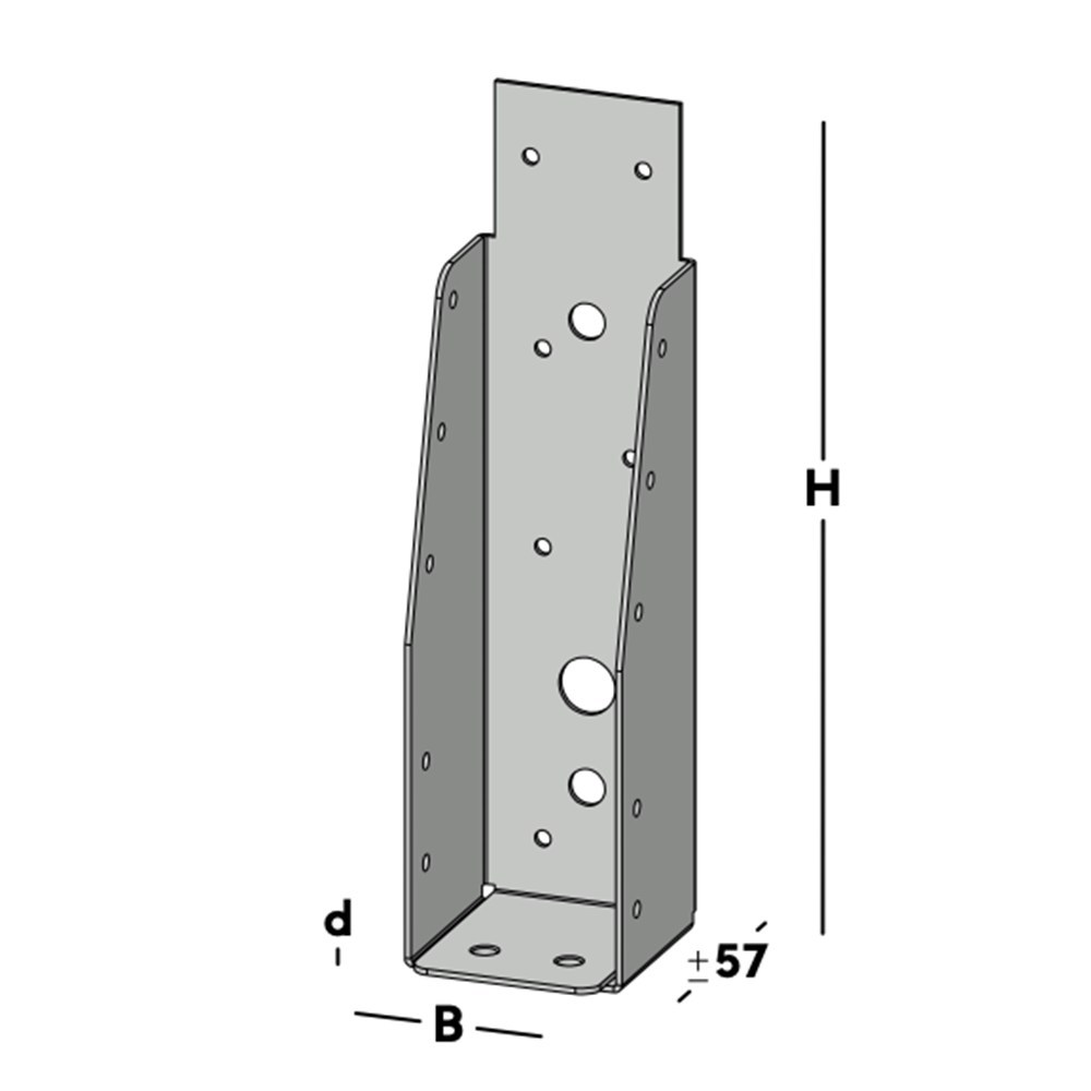 balkdrager gbs zonder lip sv-3