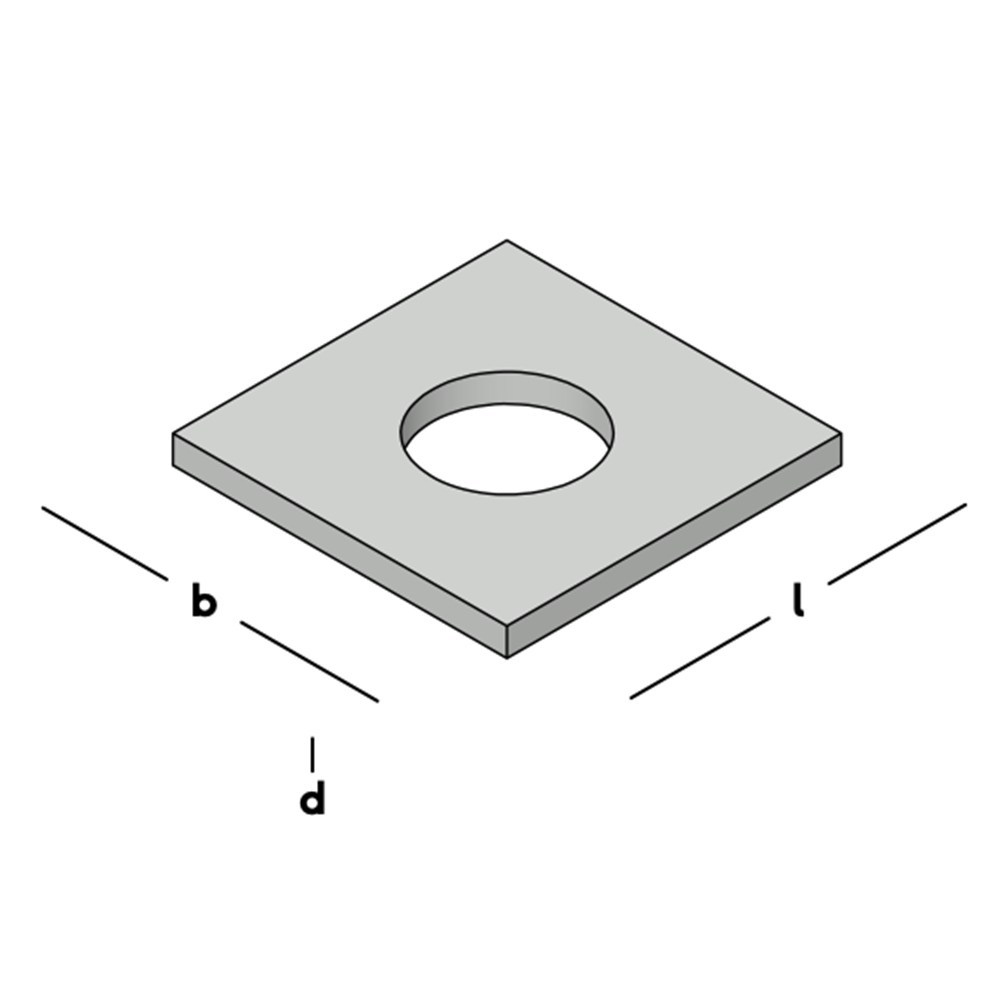 volgplaat vierkant sv-3