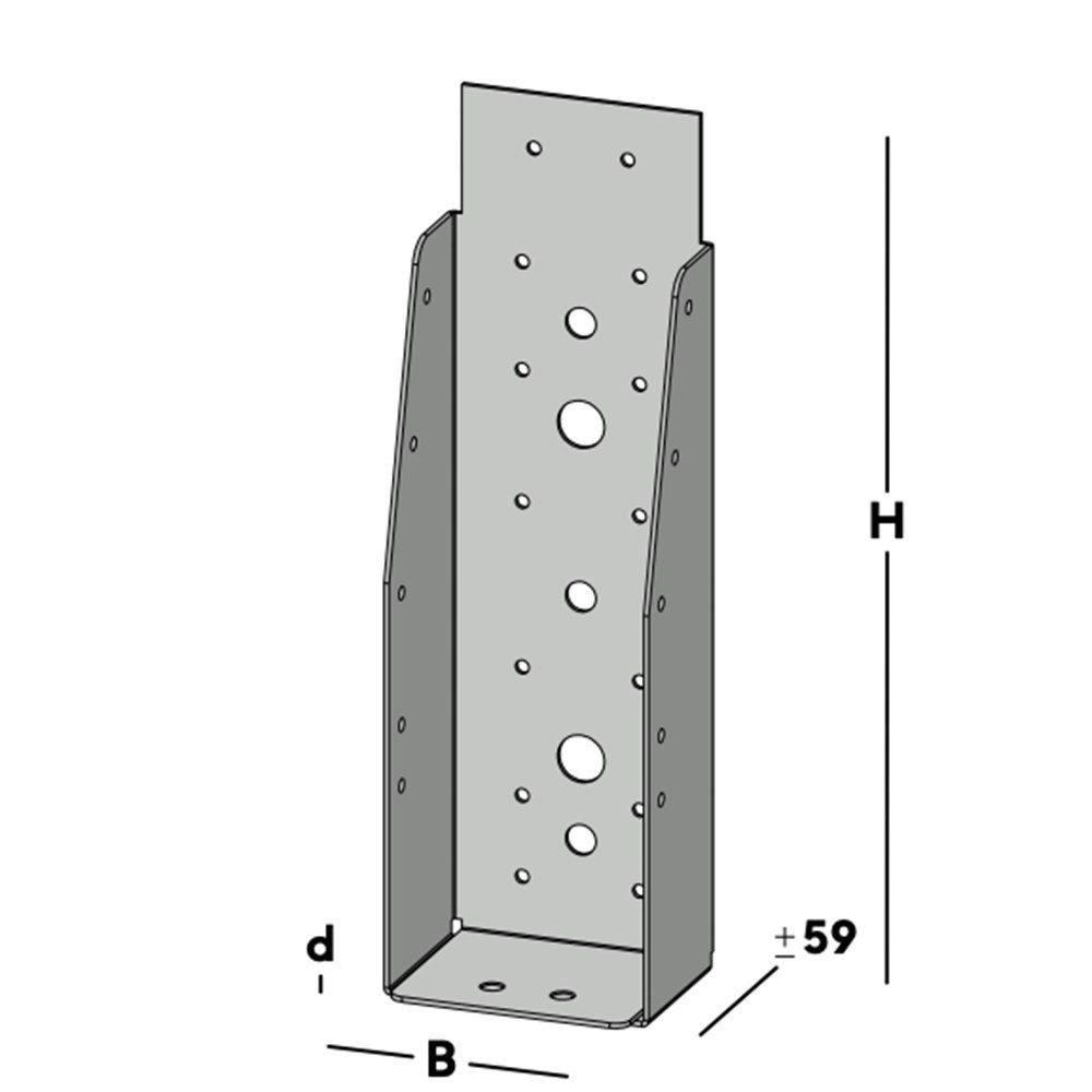 balkdrager gbs zonder lip sv-3