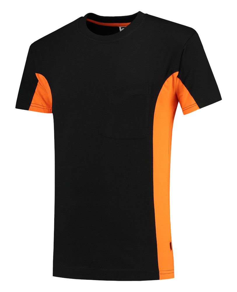 T-shirt bicolor borstzak tricorp