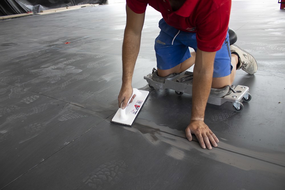 inwasspaan m.rubber anti-slijtlaag rubi-8
