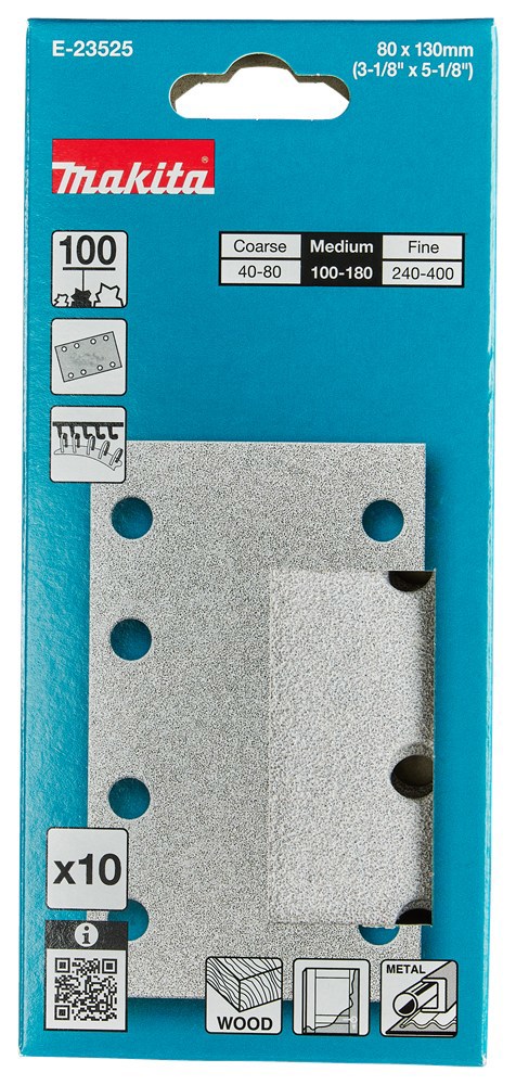 schuurstrook wit velcro makita-7