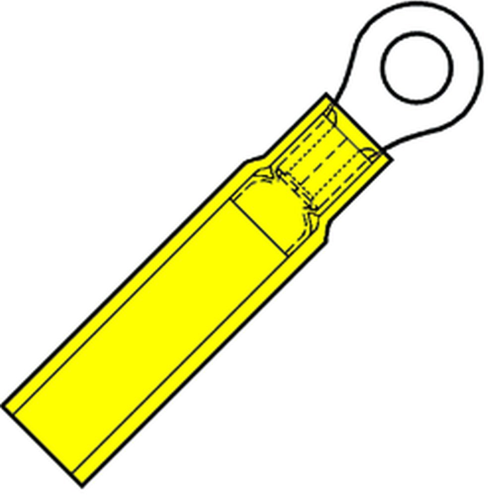 kabelschoen ring waterdicht geel