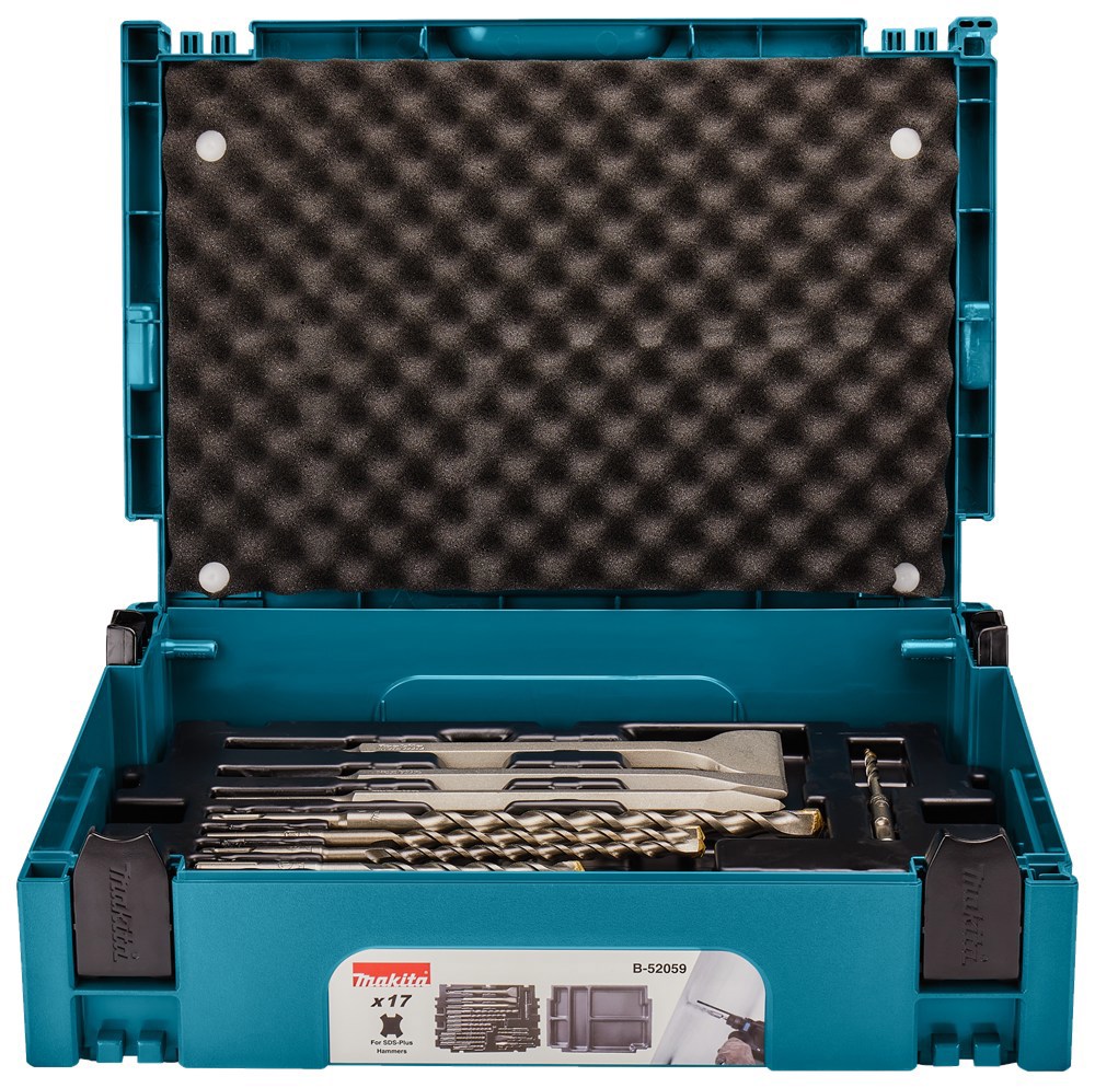 boor-/beitelset sds-plus makita