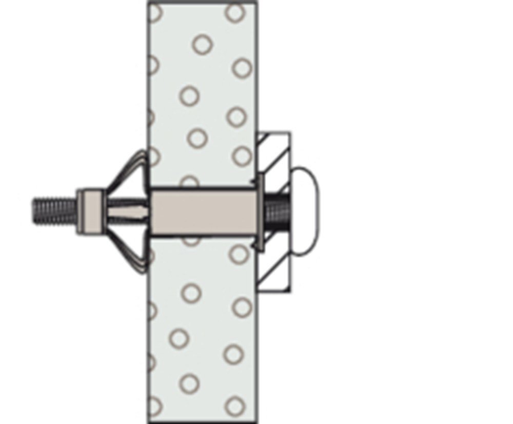 hollewandplug metaal fischer-16