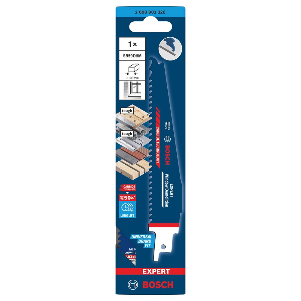 reciprozaagblad bosch expert window dem.-4