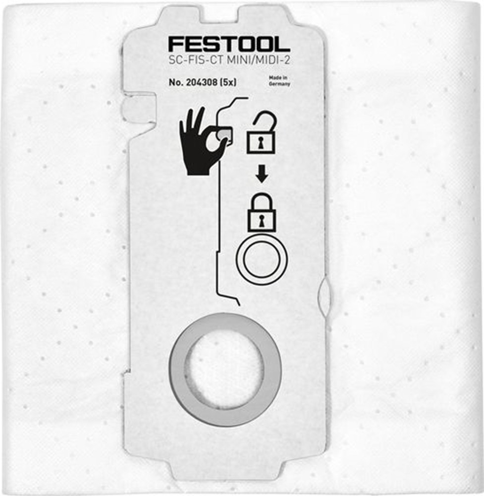 filterzakken vlies selfclean festool