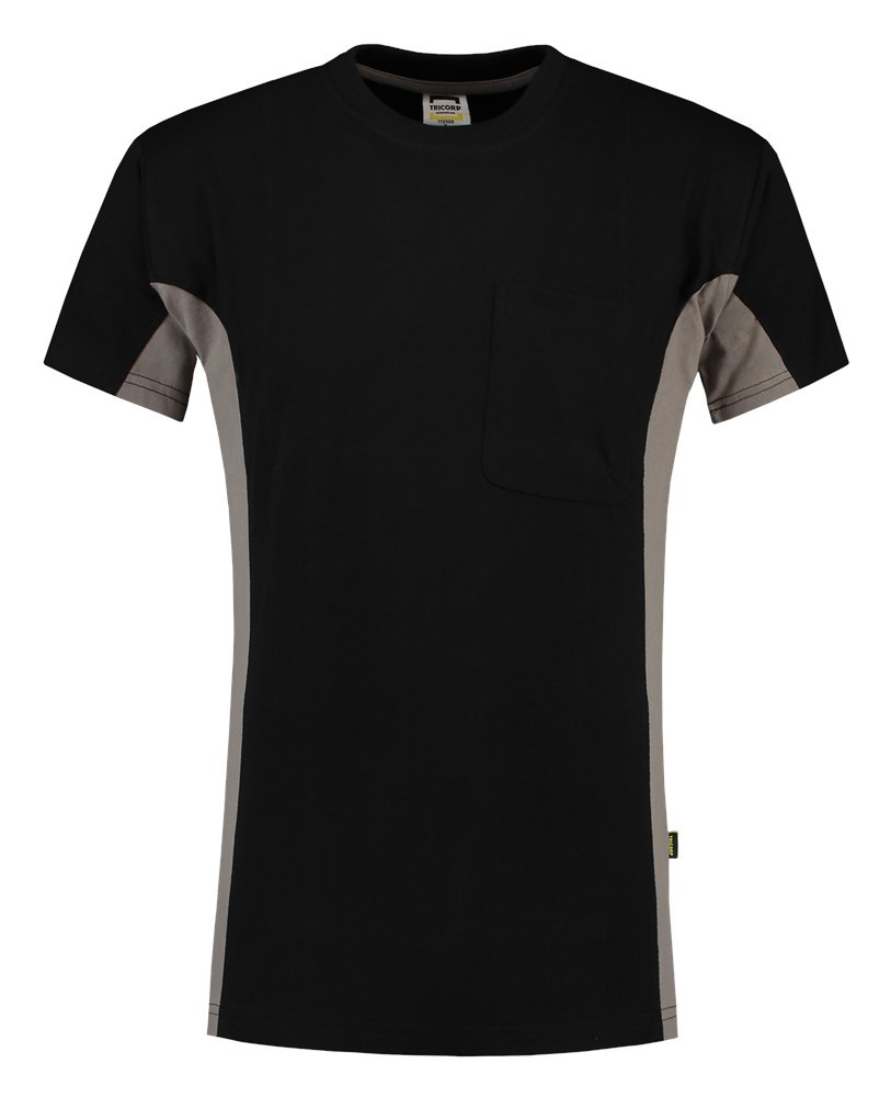 T-shirt bicolor borstzak tricorp-3