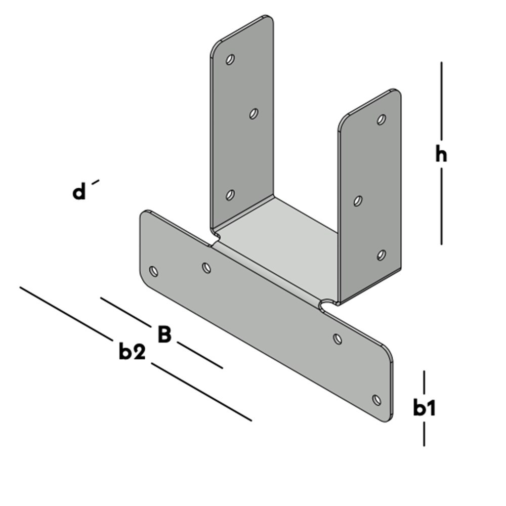trussclip vertikaal sv-3