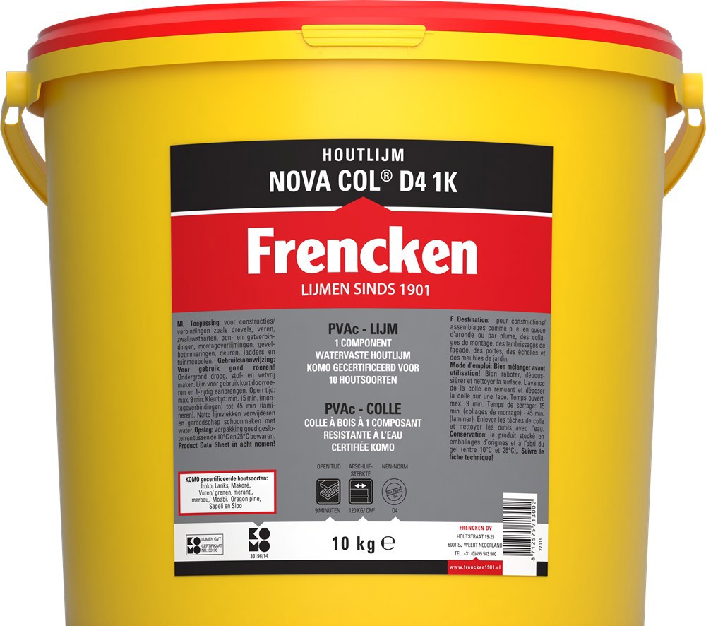 houtlijm watervast frencken