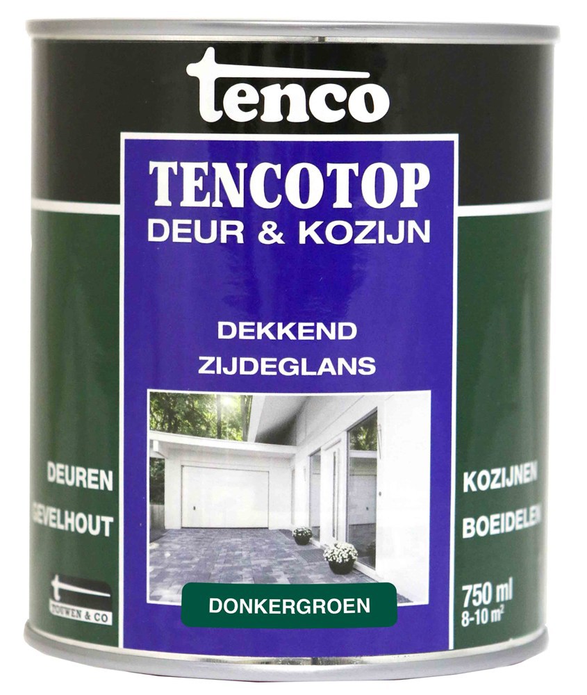 beits dekkend zijdeglans donkergroen