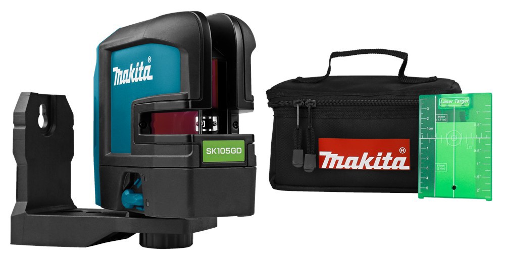 accu kruislijnlaser groen makita