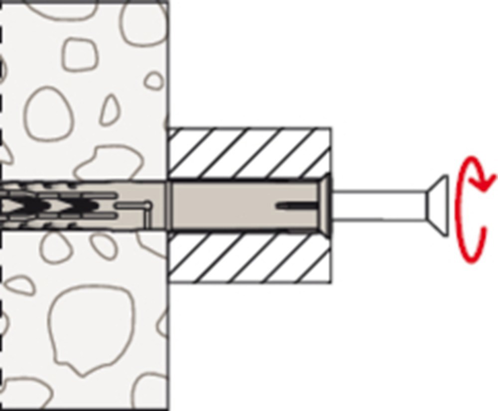 kozijnplug nylon fischer-9