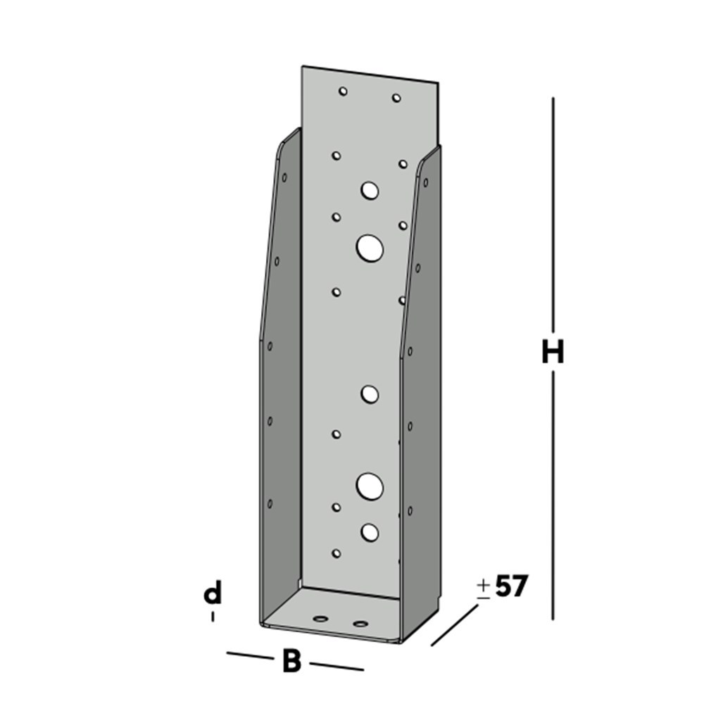 balkdrager gbs zonder lip sv-3