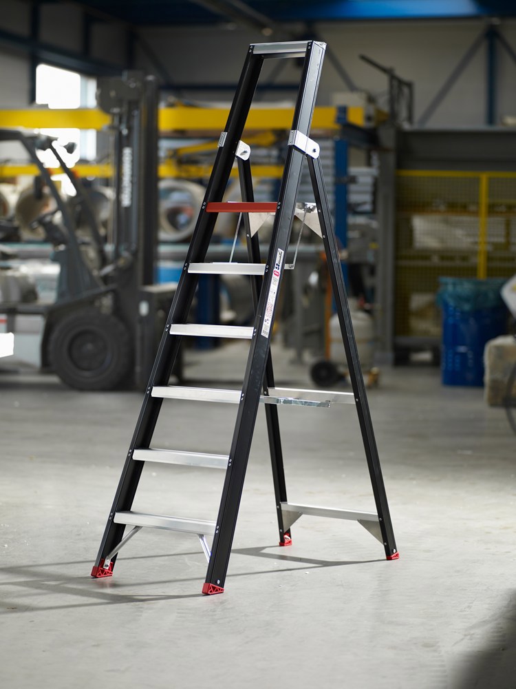 plateautrap aluminium zwart altrex-8