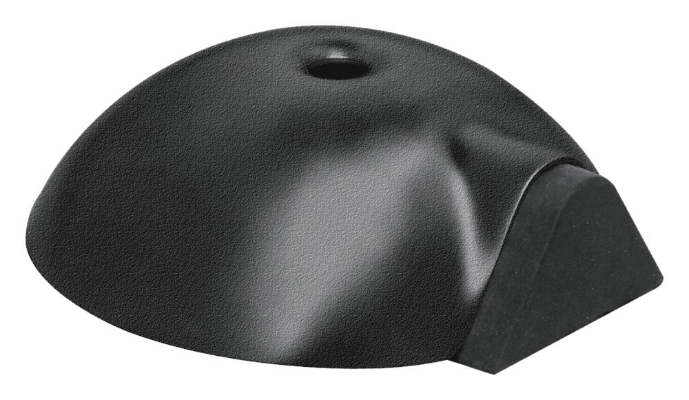 deurbuffer rvs a2 mat zwart oxloc