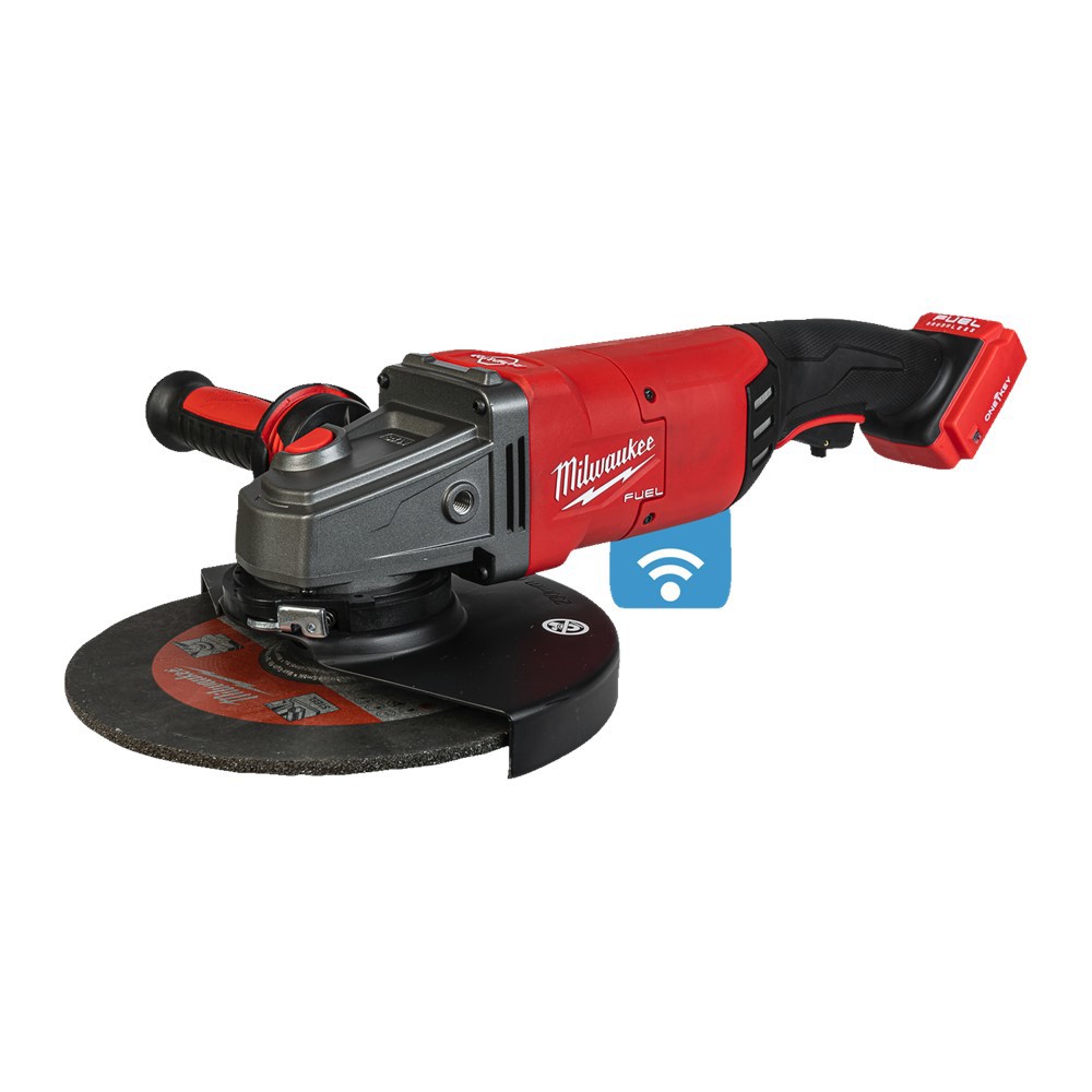 accu haakse slijper milwaukee 230mm