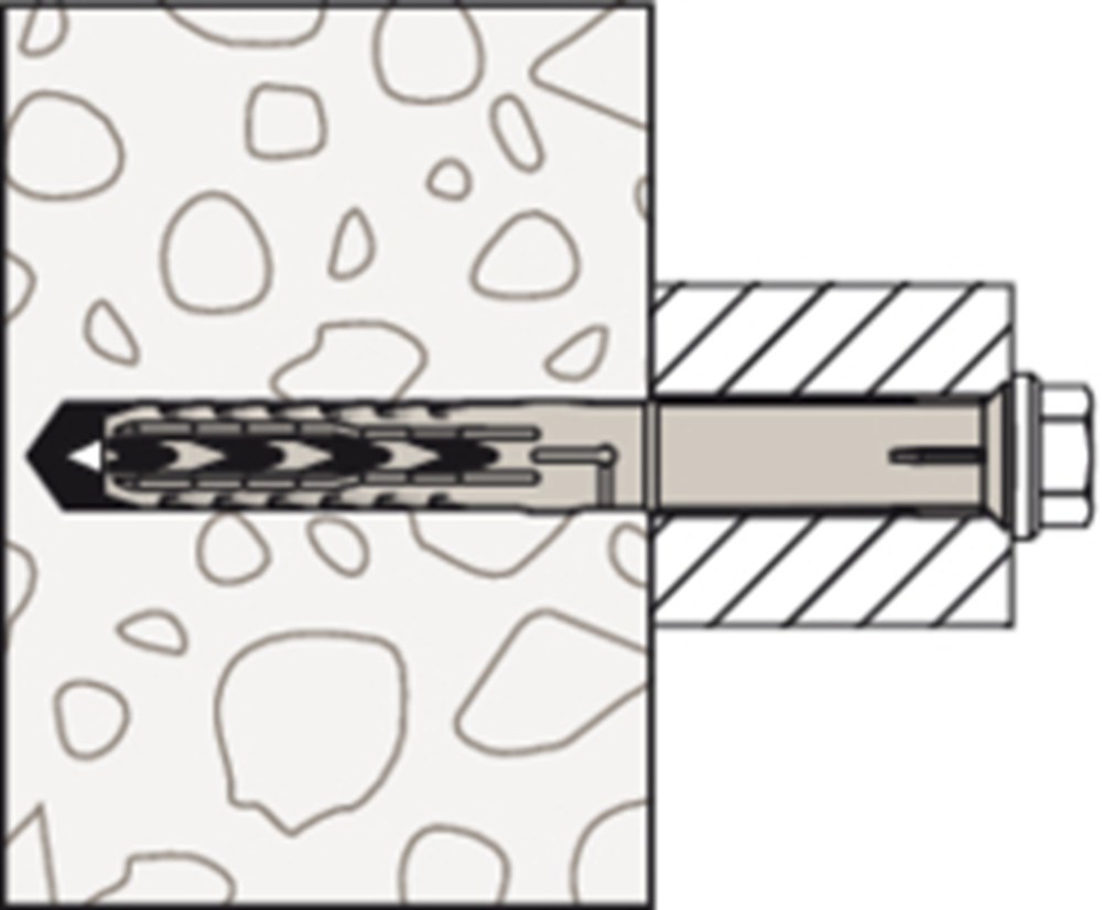 kozijnplug nylon fischer-8