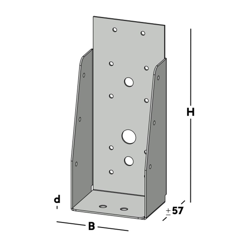 balkdrager gbs zonder lip sv-4