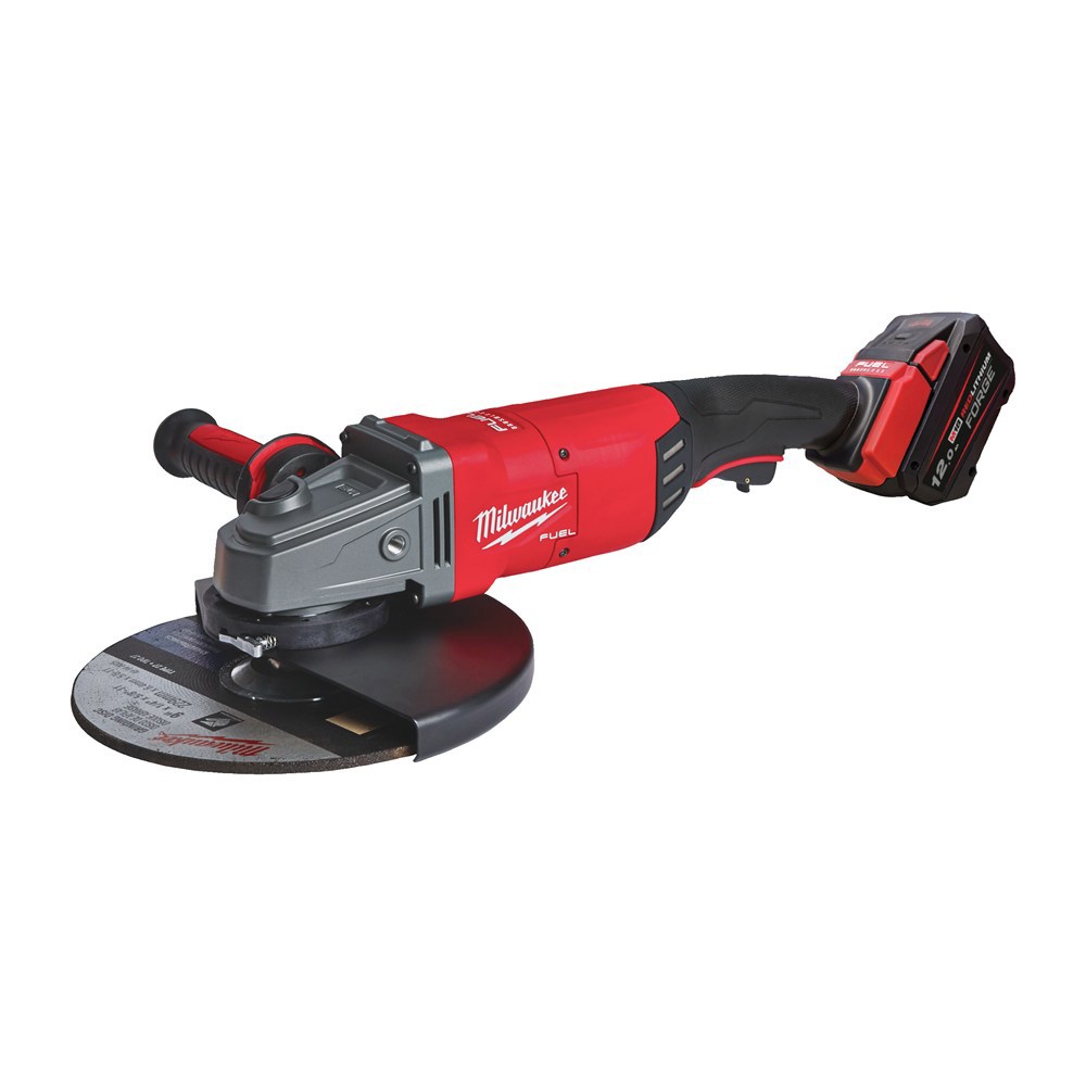 accu haakse slijper milwaukee 230mm-4