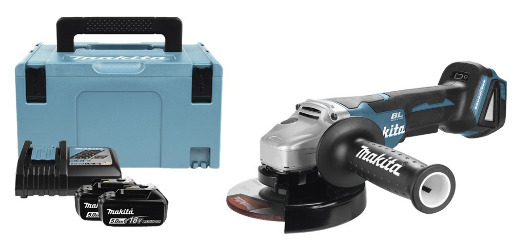 accu haakse slijper makita 125mm