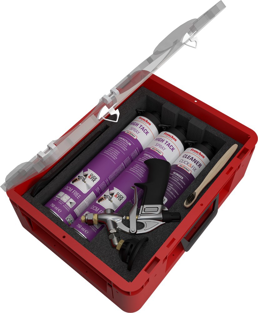 spuitlijm click & fix startset frencken