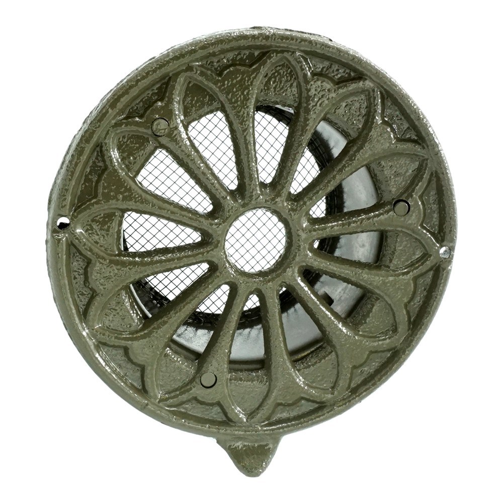 ventilatierooster aluminium brons weha