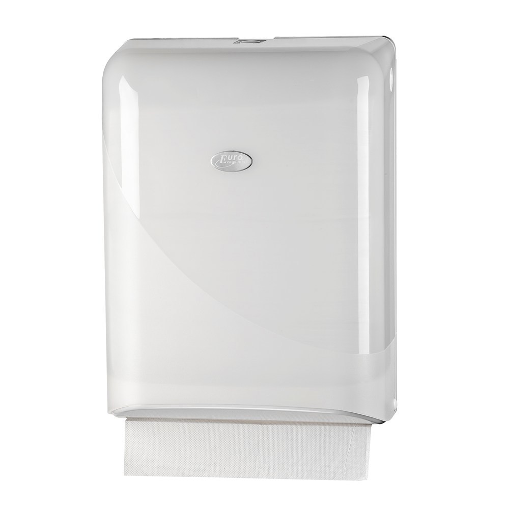handdoekdispenser pearl white euro