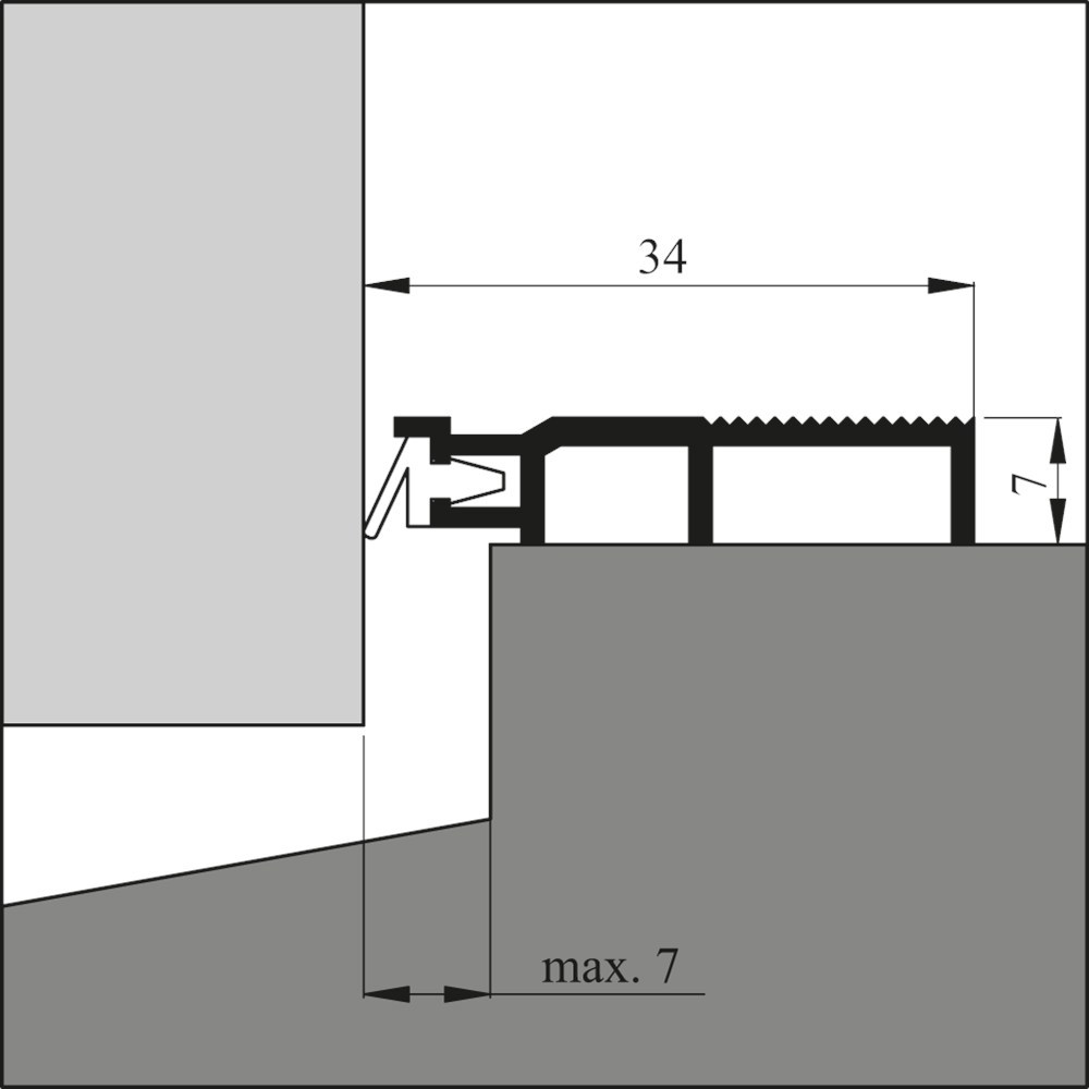 slijtdorpelstrip aluminium ellen met lip-5