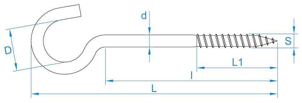 schroefhaak met kleine haak elvz-3