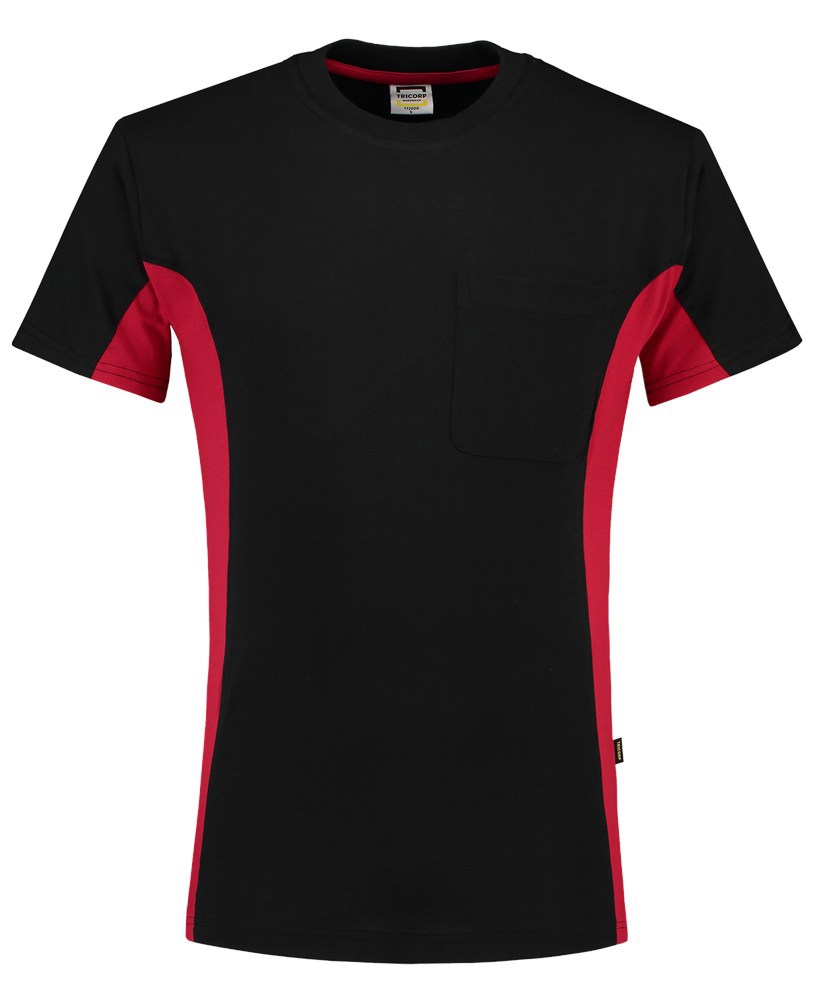 T-shirt bicolor borstzak tricorp-3