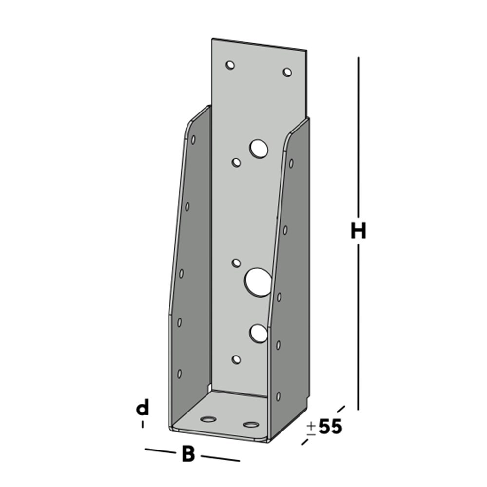 balkdrager gbs zonder lip sv-3